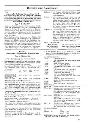 Mitteilung des Deutschen Pädagogischen Zentralinstituts : vom 10. Oktober 1966
