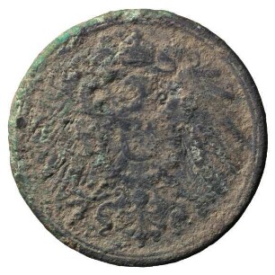 Fundmünze, Pfennig, 1900
