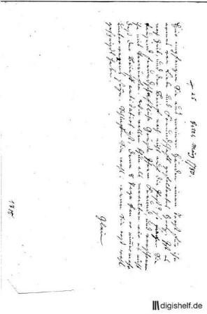 25: Brief von Maria Tugendreich geb. Fromme Gleim an Klamer Schmidt