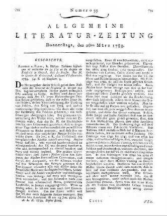 Lindemann, Johann Gottlieb: Geschichte der Meinungen älterer und neuerer Völker, im Stande der Roheit und Cultur, von Gott, Religion, und Priesterthum : nebst einer besondern Religionsgeschichte der Aegypter, Perser, ... / Johann Gottlieb Lindemann. - Stendal : Franzen und Grosse Th. 5. - 1788