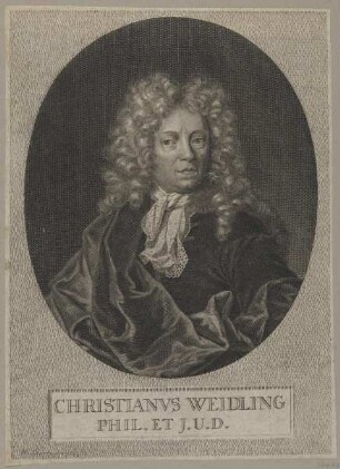 Bildnis des Christianvs Weidling