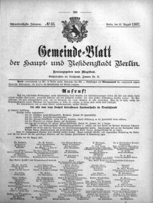 1897,35: No. 35, 22. August 1897