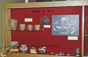 Heimatmuseum: Schaukasten Bronzezeit