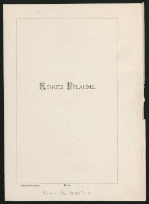 IV. 16. Kirkes's Pflaume
