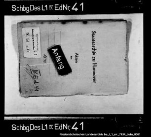 Schuldensachen des Alhart von Quernheim,