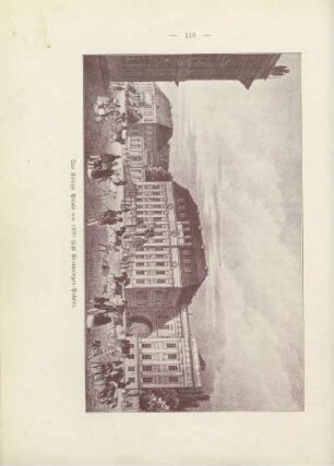 Des Königs Palais um 1830 (jetzt Kronprinzen-Palais)