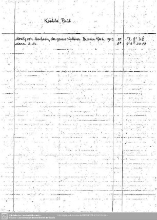 Koehler, Paul
