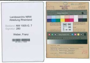 Entnazifizierung Franz Weber , geb. 22.09.1918 (Werkstattleiter)