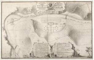 Lageplan des Plauenschen Grundes beim Saturnfest 1719