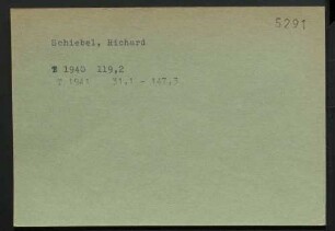 Schiebel, Richard