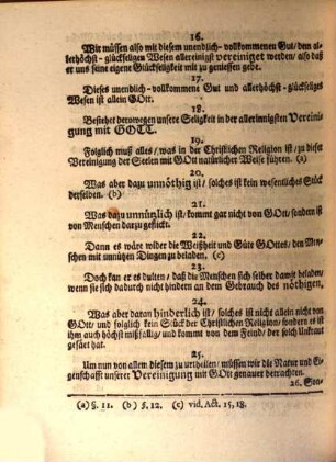 Wohlgemeinte Gedancken, von Vereinigung der Drey-Christlichen Haupt-Religionen