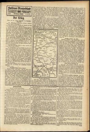 Zweite Ausgabe vom Montag, den 04. Oktober 1915.