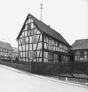 Fachwerkwohnhaus; Büdingen, Glockenstraße 11