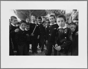 Schülergruppe, Familie Tandemir in Izmir
