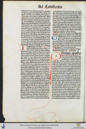 Epistola Pauli ad Colossenses