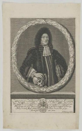 Bildnis des Carolus Christophorus Eisen