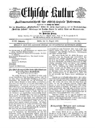 Der Welt-Kongreß für freies Christentum und religiösen Fortschritt