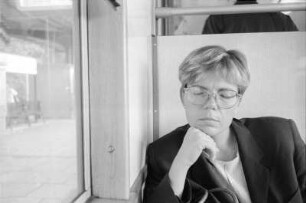 In der Berliner S-Bahn