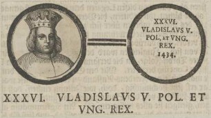Bildnis von Vladislavs, König von Polen