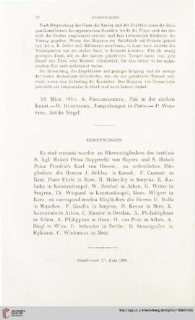 Ernennungen