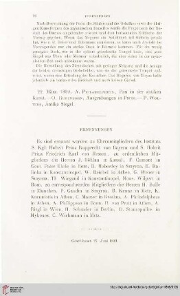 Ernennungen