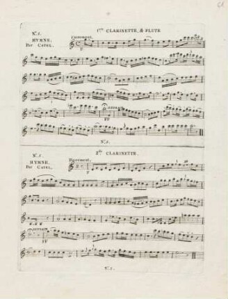 No. 5 Hymne. Par Catel.