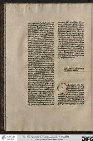 Ad Cecilium de sacramento dominici calicis.