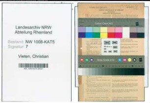 Entnazifizierung Christian Vieten , geb. 05.01.1905 (Landwirt)