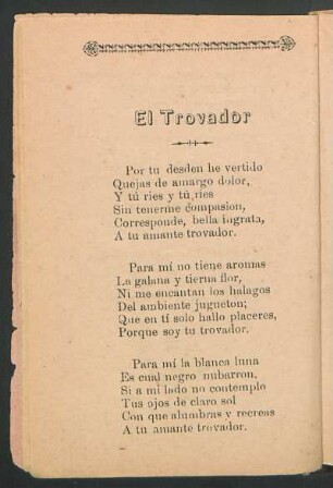 El trovador