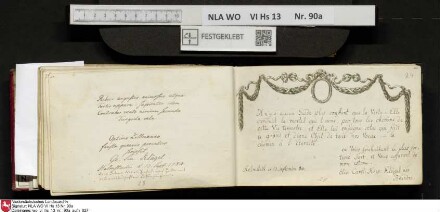 Stammbuch des Ernst Philipp Ludwig Zellmann (1763-1795) aus
                           Braunschweig