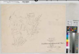 Groß Reken (Reken), Teilung der Großrekener Mark, Brouillonkarte Bl.12 Hausdille