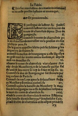 Chronique et histoire contenant les choses advenues durant le regne du Roy Louis XI.