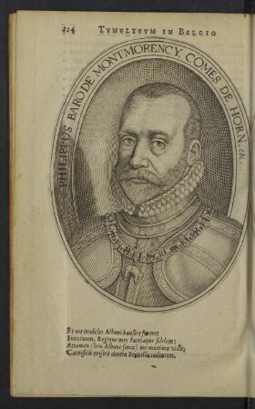 Philippus Baro de Montmorency, Comes de Horn.