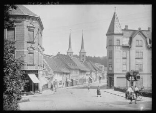 Grimma. Leipziger Straße