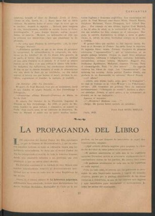 La propaganda del libro