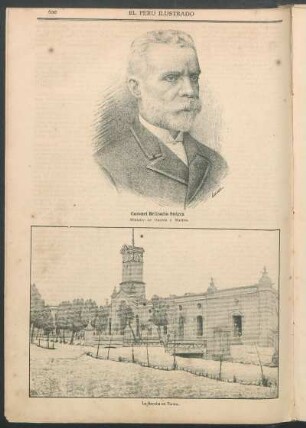 [Retrato de] Coronel Belisario Suárez. : Ministro de Guerra y Marina.