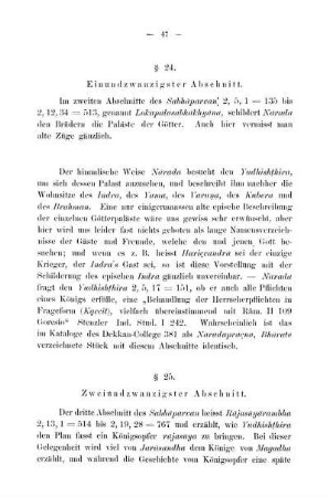 § 24. Einundzwanzigster Abschnitt. - § 32. Neunundzwanzigster Abschnitt.