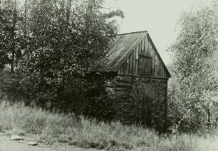 Großschirma, Sammlerhaus der Röhrentour durch das Münzbachtal. Wasserzuführung zur Grube Churprinz Friedrich August