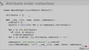 Metaclasses for fun and profit: Making a declarative GUI implementation