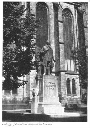Leipzig: Johann-Sebastian-Bach-Denkmal