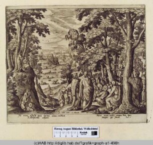 Die Predigt Johannis des Täufers