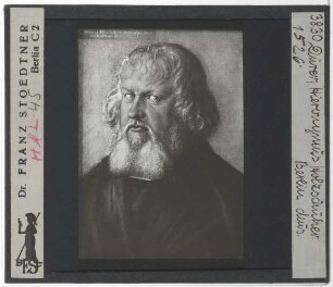 Dürer, Bildnis Hieronymus Holzschuher (Berlin GG 557E)
