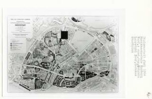 Musikhochschule, Hamburg-Neustadt (Diplomarbeit bei Bernhard Hermkes): Stadtplan 1:2500