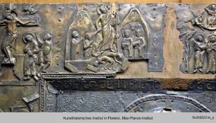 Die Gottesmutter aus dem Kloster Zarzma, sogenannte Laklakidze-Ikone : Szenen aus dem Leben Christi