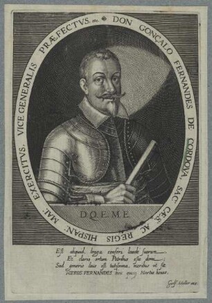 Bildnis des Goncalo Fernandes de Cordova