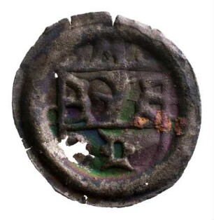 Münze, Hohlpfennig, Anfang 16.Jh.