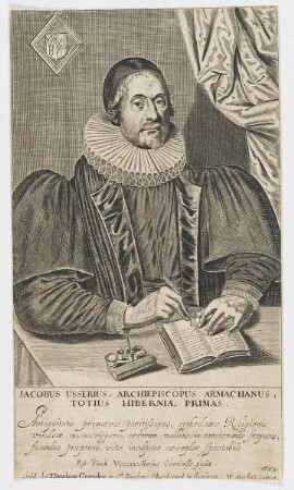 Bildnis des Jacobus Usserius