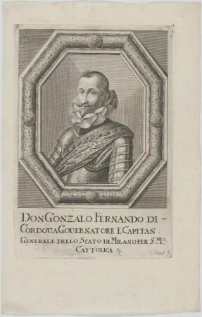 Bildnis des Gonzalo Fernández de Córdova