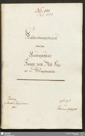 Aufbereitungsbericht von dem Grubengebäude Junge hohe Birke Fdgr. an der Münzbachhütte