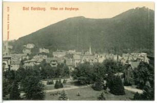 Bad Harzburg. Villen am Burgberg